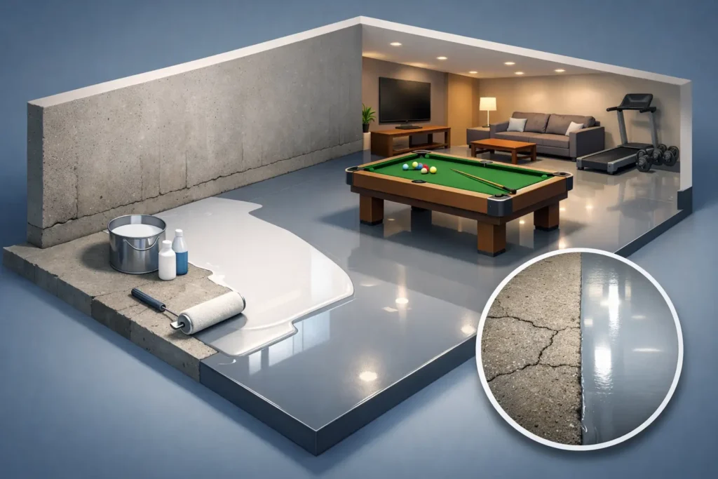 Basement Epoxy Floor Coating: Is It Worth It?