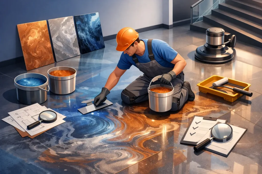 Choosing a Metallic Epoxy Floor Installer