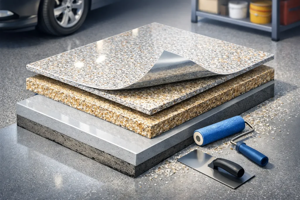 Quartz Epoxy Flooring System Benefits